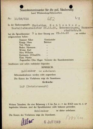 Schlenker, Christian