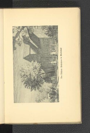 Des Dichters Wohnhaus in Wandsbeck.