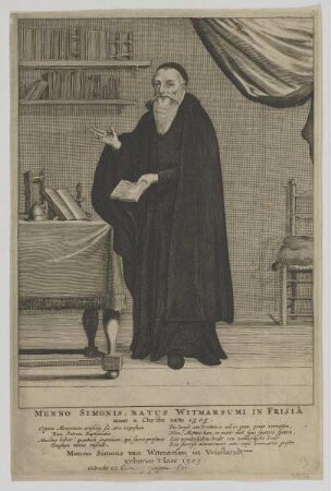 Bildnis des Menno Simonis