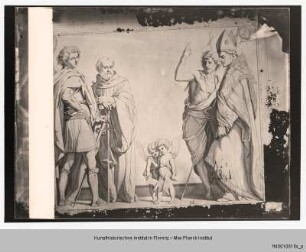 Erzengel Michael, Johannes Gualbertus, Johannes der Täufer und Bernhard von Parma