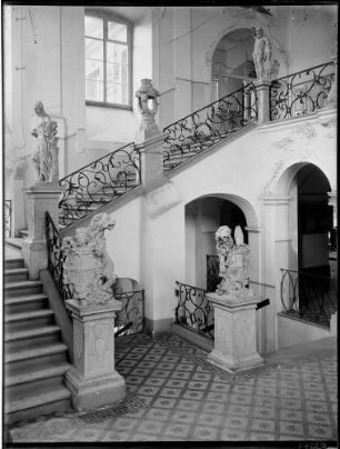 Meersburg Neues Schloss Treppenhaus