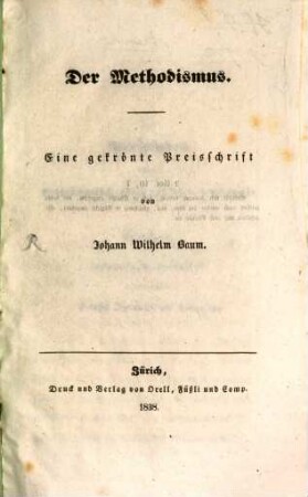Der Methodismus