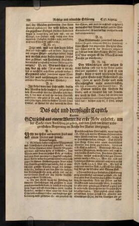 788- 799, Das acht und dreyßigste - ein und vierzigste Capitel