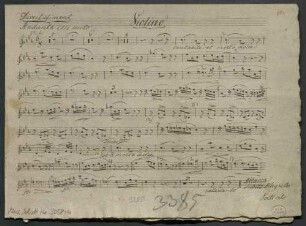 Divertimentos, vl, pf, op. 227, HenK 227, Es-Dur - BSB Mus.Schott.Ha 3058-4 : [heading:] Divertissiment [!]