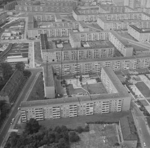 Neubaugebiet in Dresden-Leuben : Blickrichtung Nordwesten