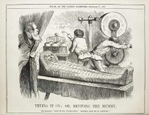 Trying it on: or, reviving the mummy