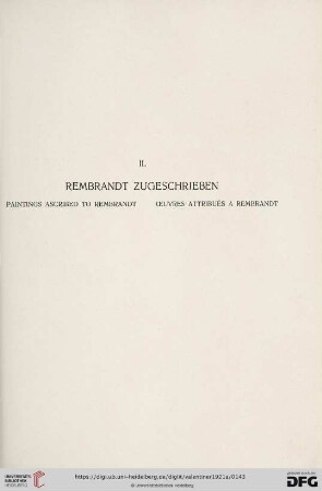 II. Rembrandt zugeschrieben