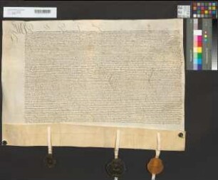Vertrag zwischen Erzbischof Hermann und Graf Vincenz von Moers betreffend die Verpfändung von Rheinberg.