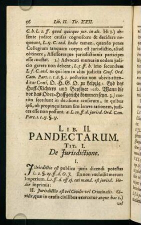56-115, Lib. II. Pandectarum