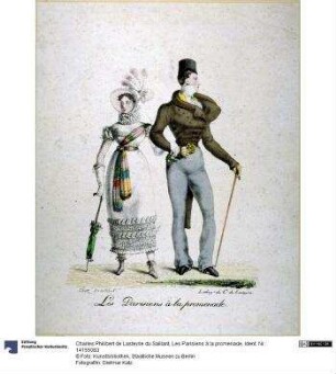 Les Parisiens à la promenade