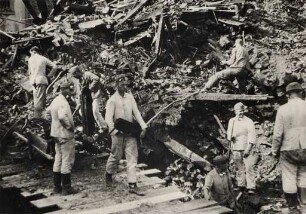 Zerstörungen Zweiter Weltkrieg - Stadtgebiet. Kaiserallee