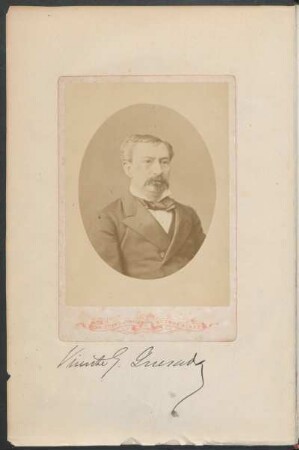 [Fotografía de] Vicente G. Quesada