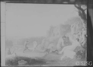Poelenburg, Cornelis van: Nymphen und Satyrn, GK I 470.