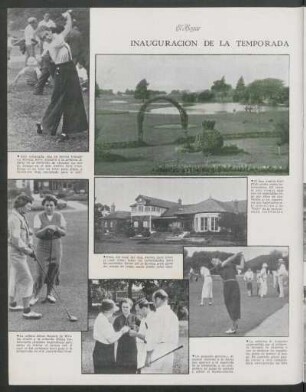 Inauguración de la temporada en el San Andres Golf Club
