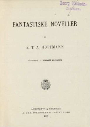 Fantastiske noveller