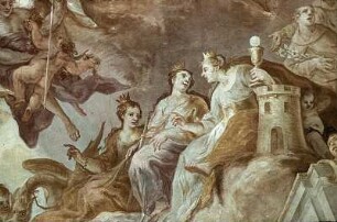 Apotheose des heiligen Martin von Tours
