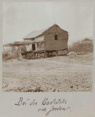 Bei der Badestelle am Jordan.