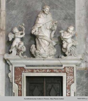 Der Heilige Dominikus und zwei Putti
