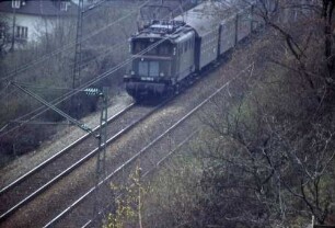Gäubahn Stuttgart Nord Lok 144 016 Leerpersonenzug Stgt.-Hbf.-Stuttgart-West B3yg-Wagen