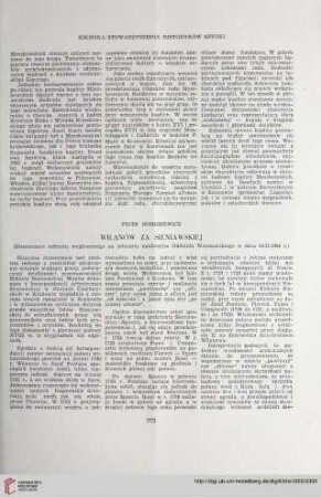 17: Wilanów za Sieniawskiej