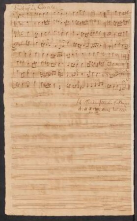 8. Choral: Stärk mich mit deinem Freudengeist