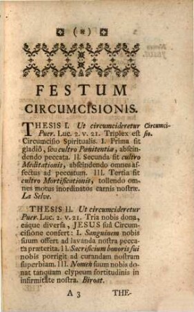 Sylva Cogitationum Sacrarum Pro Cathedra. Seu Conceptus Praedicabiles Ex Praestantissimis Authoribus Collecti, Et In Tres Classes Divisi, 2. [Complectens Dies Festos Per Annum]