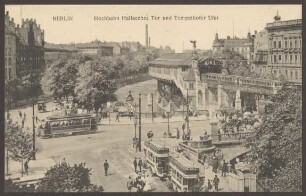 Ansichtskarte „Hochbahn Hallesches Tor und Tempelhofer Ufer“ [2/2]