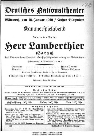 Herr Lamberthier (Satan)