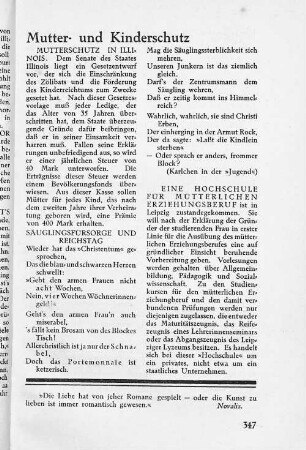 Mutter- und Kinderschutz