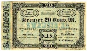 20 Kreuzer Conventions-Münze