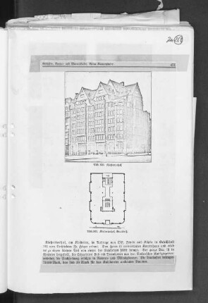 Abb. 860. Klostertorhof. Abb. 861. Klostertorhof, Grundriß.