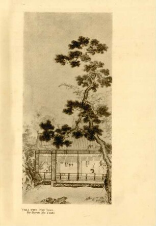Villa with pine tree. By Bayen (Ma Yuan)