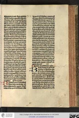 De nomine. Bartholomeus interpretatur filius suspendentis me vel filius suspendentis aquas...