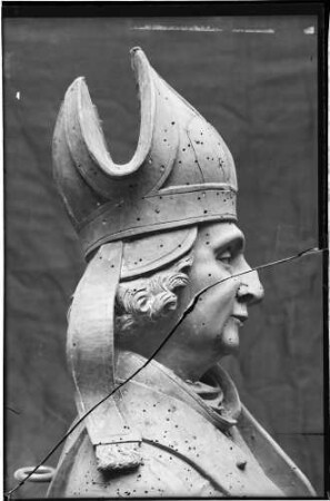 Überlingen Heiligenfigur - Kopf