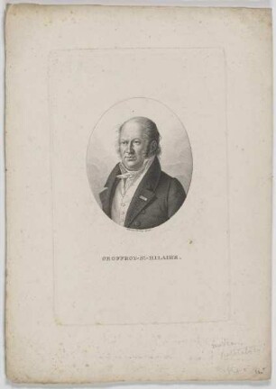 Bildnis des Etienne Geoffroy-St.-Hilaire