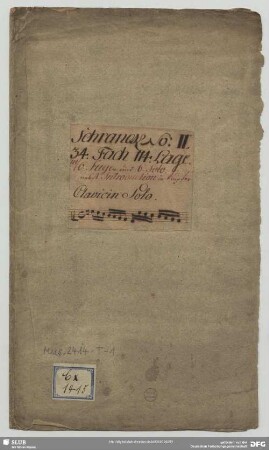Fuge per l'organo et sonate per il cembalo