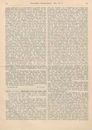 637-639 [Rezension] Furrer, Konrad, Wanderungen durch das heilige Land