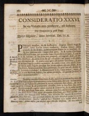 262-284, Consideratio XXXVI. - Consideratio XXVIII.