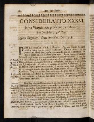 262-284, Consideratio XXXVI. - Consideratio XXVIII.