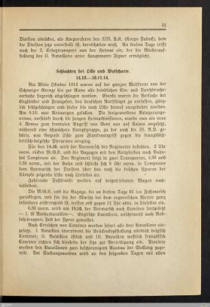 Schlachten bei Lille und Wytschaete