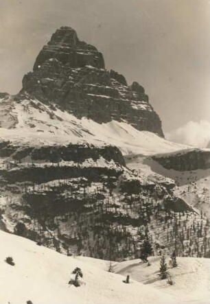 Sextener Dolomiten. Drei Zinnen vom Monte Piana aus