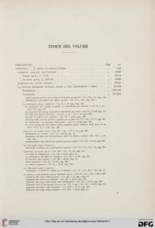 Indice del volume