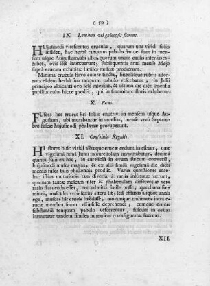 XI. Consolida Regalis