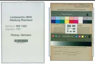 Entnazifizierung Hermann Flintrop , geb. 17.03.1906 (Buchhalter)