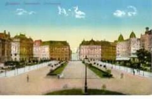 Der Freiheitsplatz in Budapest