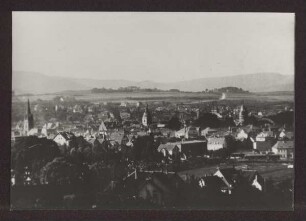 Blick von der Klus um 1910. Detmold. Sammlung Starke
