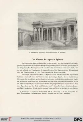 Das Westtor der Agora in Ephesos