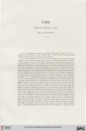 Casa nell'Isola VII. della Regione VII.