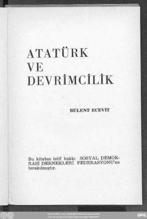 Atatürk ve devrimcilik