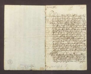 Erbbestandsbrief über das zur Pflege Schönau gehörige große Münch- und Teidinger Hofgut zu Edingen.